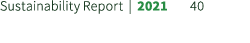 Sustainability Report | 2021 40
